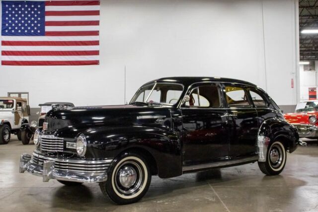 1948 Nash Ambassador 67426 Miles Black 252 ci 6 Cylinder 3-Speed Manual w/ Ove 1948 Nash Ambassador