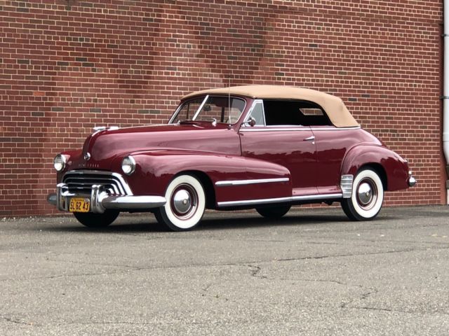 1948 Oldsmobile Series 68 convertible. California rust free car, lovely. 1948 Oldsmobile 68 Convertible
