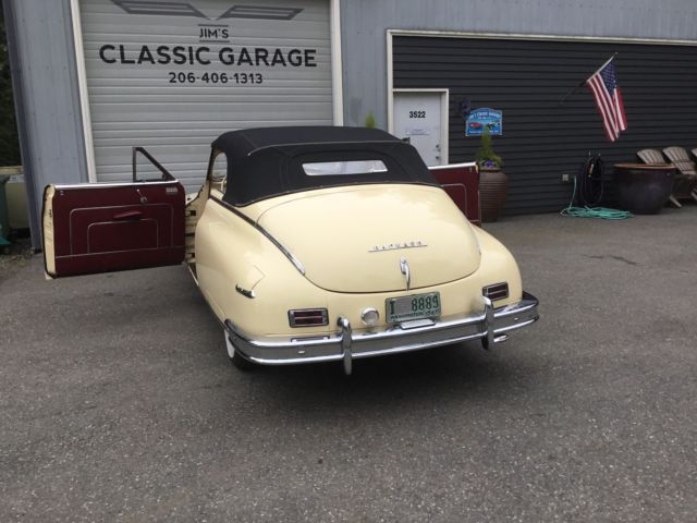 1948 Packard Convertible Super Eight 1948 Packard Super Eight Convertible 2 door