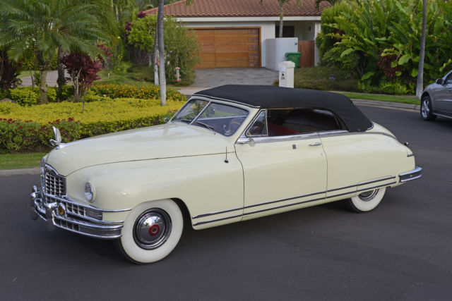 1948 Packard, Custom 8, Victoria Conv, Two Owners, 49k Orig Miles, Doc from New! 1948 Packard Victoria