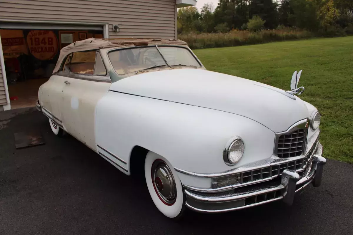 1948 Packard CUSTOM EIGHT CONVERTIBLE, 356 CI, Power windows, seat and top 1948 Packard Custom Eight