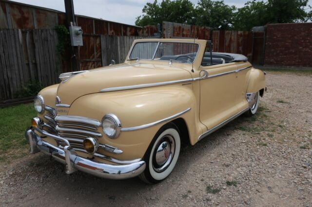 1948 PLYMOUTH SPECIAL DELUXE CONVERTIBLE. SOLD NEW IN CALIFORNIA. SOLID DRIVER. 1948 Plymouth Special Deluxe