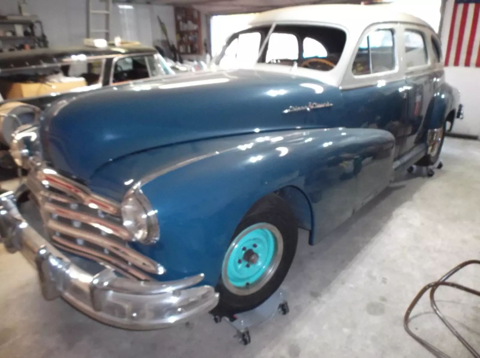 1948 Pontiac Deluxe Series Silver Streak Silver streak