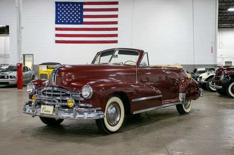 1948 Pontiac Streamliner Silver Streak 58831 Miles Red 294 Automatic 1948 Pontiac Streamliner Silver Streak