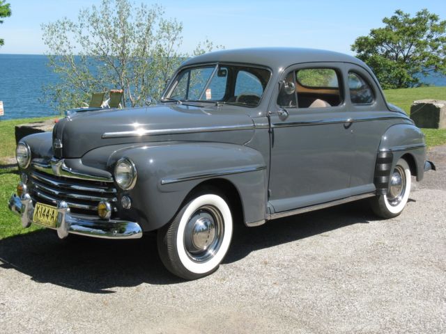 1948 SUPER DELUXE 5-Passenger Coupe FRAME-OFF RESTO, Rebuilt Powertrain, BEAUTY! 1948 Ford Super Deluxe 5-Passenger Coupe