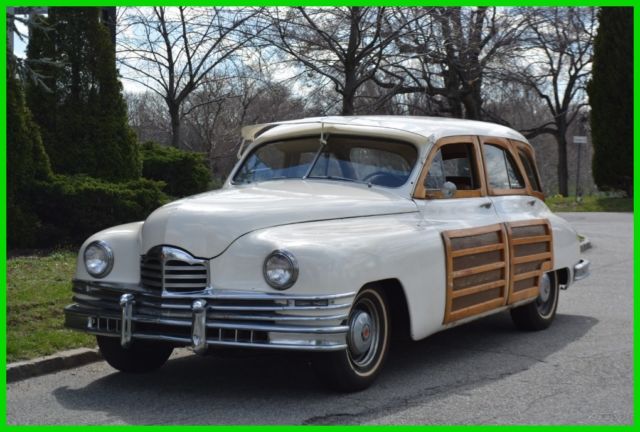 1948 Tan Used Manual 1948 Packard Station Wagon Tan
