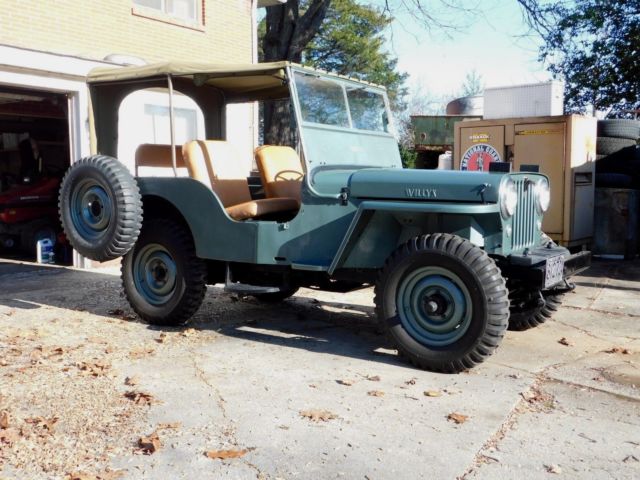 1948 WILLY'S / OVERLAND / JEEP CJ-2A; Restored to Original Specs; Ex, Cond. 1948 Jeep CJ-2A Willys / Overland 4 x 4