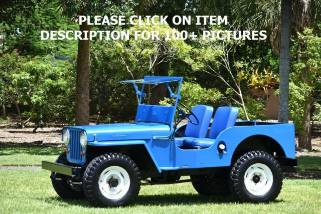 1948 Willys 1948 WILLYS CJ-2A 4X4 CJ CJ3 JEEP MILITARY NO RUST - photo 10
