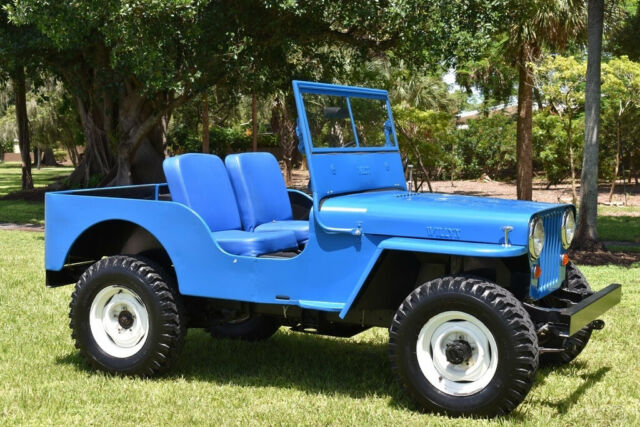 1948 Willys 1948 WILLYS CJ-2A 4X4 CJ CJ3 JEEP MILITARY NO RUST - photo 2