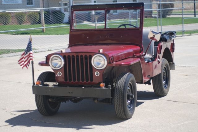 1948 Willys CJ2A Jeep 4x4 1948 Willys Jeep