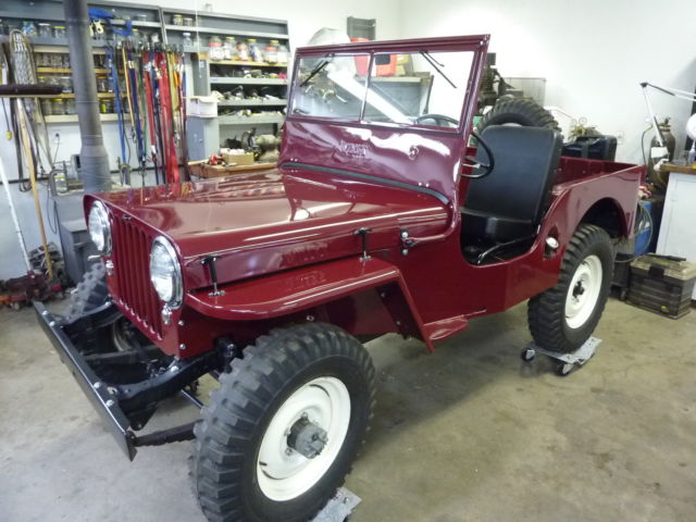 1948 Willys CJ2A Jeep Complete Restore 1948 Willys CJ2A