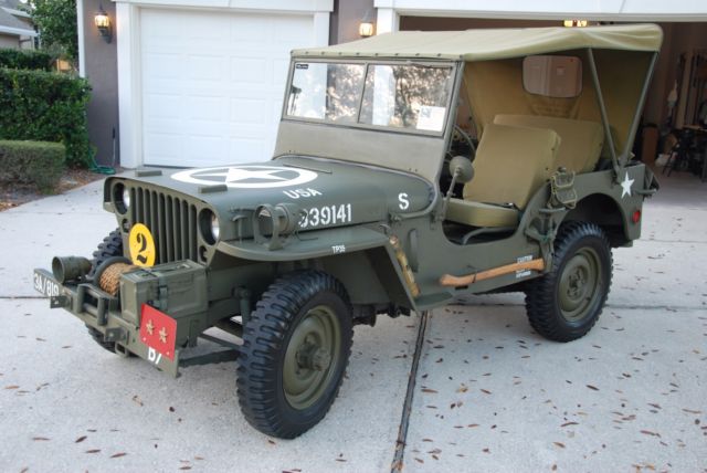 1948 Willys CJ2A (militarized - MB hybrid) 1948 Willys