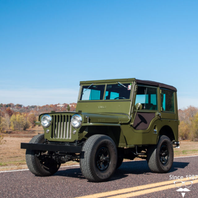 1948 Willys Jeep CJ-2A, New Interior, Enclosed Cab, Check our 120 Photos! 1948 Willys 439 Willys CJ-2A