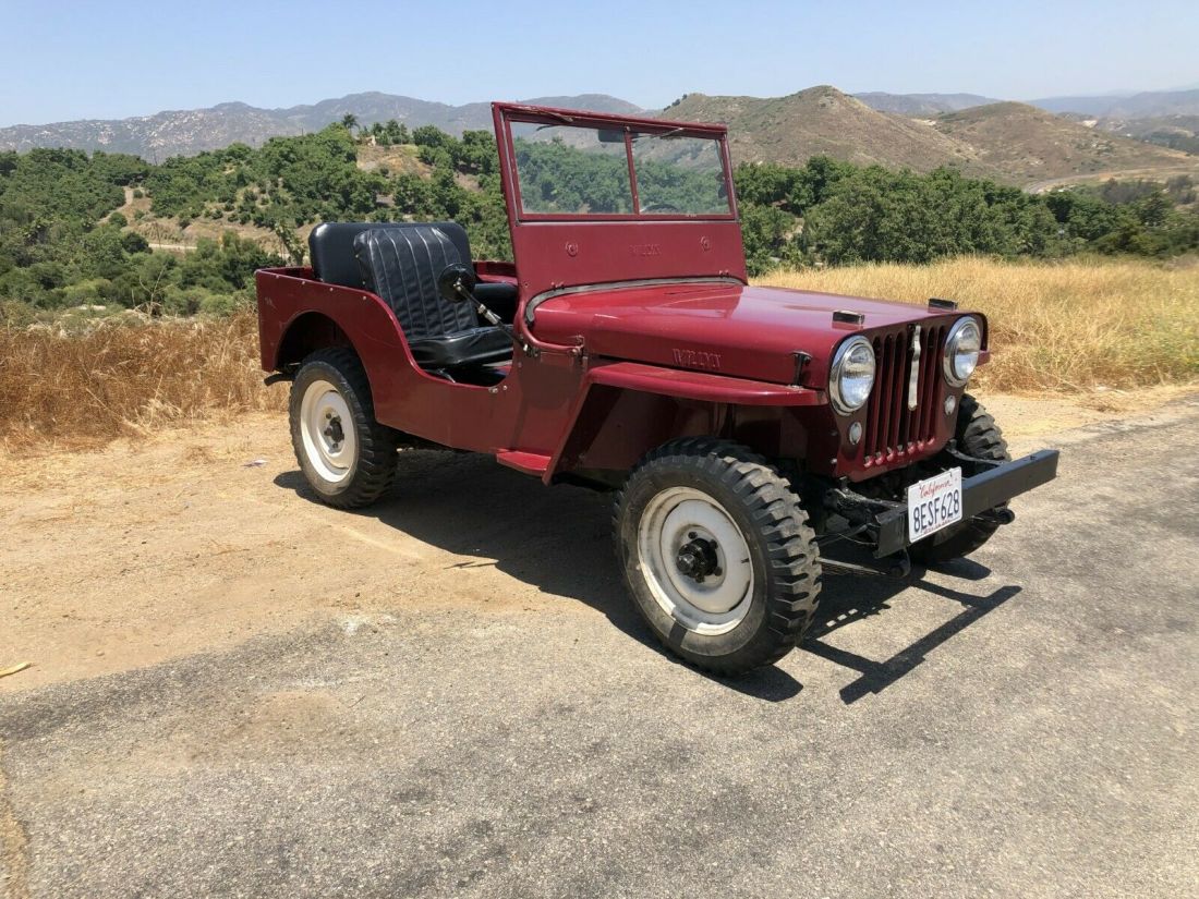 1948 Willys Jeep CJ2A. Near Mint Condition! Runs Great! Recently Restored! 1948 Willys CJ2A