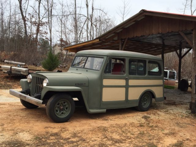 1948 Willys Jeep Overland Station Wagon - Rare Custom Vehicle 1948 Willys Jeep Overland Station Wagon