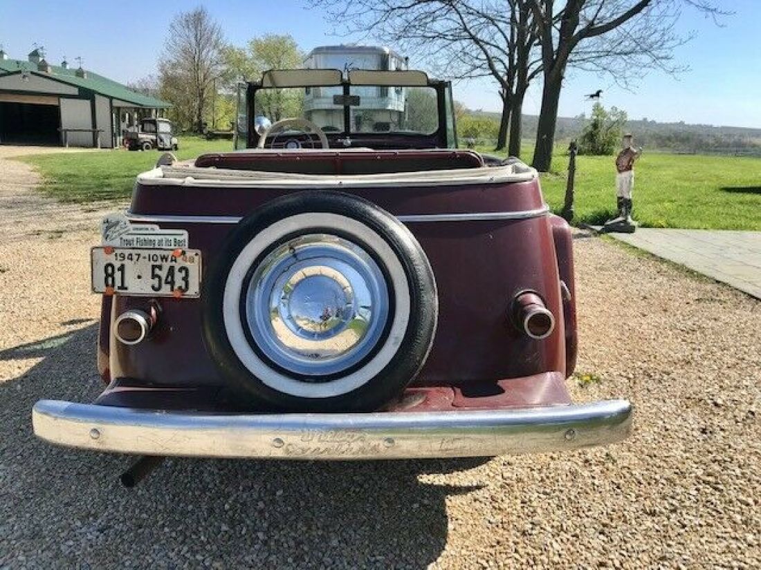 1948 Willys Jeepster Convertible NO Reserve must see VIDEO - photo 13