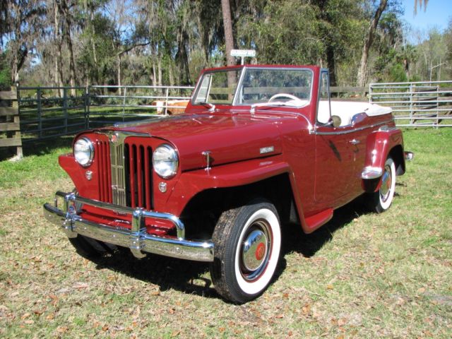 1948 Willys Overland Jeepster, Frame off restoration. 1948 Willys Overland Jeepster