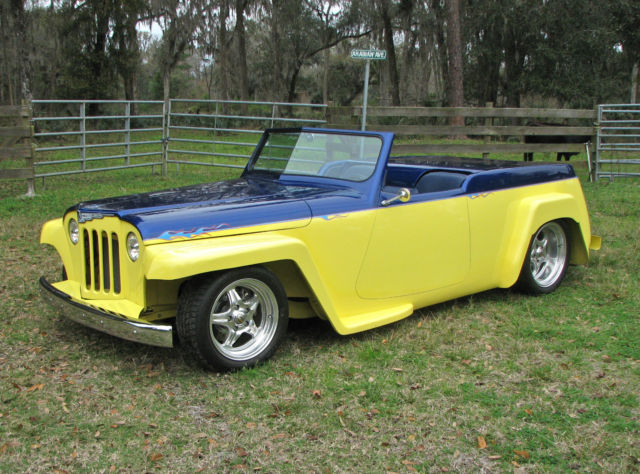 1948 Willys Overland Jeepster street rod 1948 Willys Jeepster All steel Build