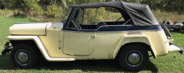 1948 Willys Overland Jeespeter Convertible 3-SPD Manual 134.2cu 2.2L NO RESERVE! 1948 Willys 439 Overland Jeepster / Go Devil / 134.2cu 2.2L Straight-4