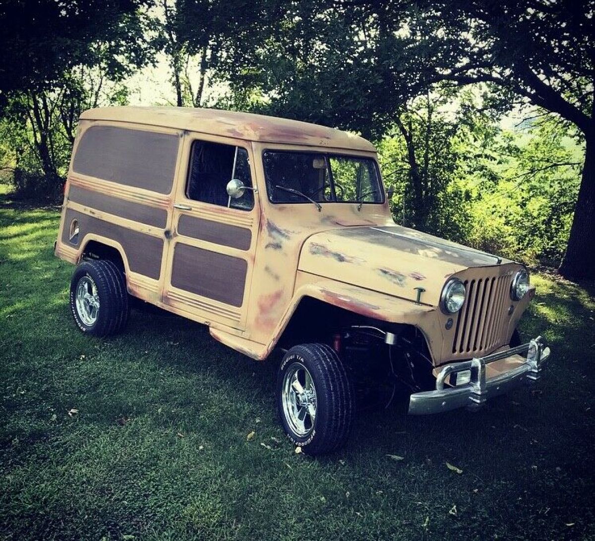 1948 Willys wagon Shag wagon 1948 Willys Station Wagon wagon