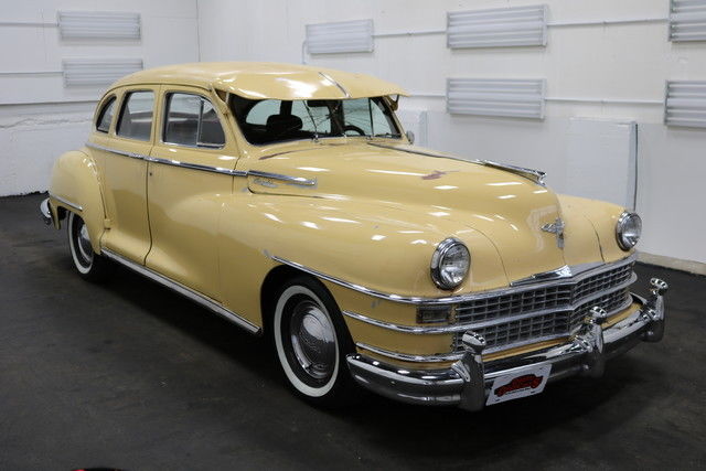 1948 Yellow Project Car 350V8 3spd Body Inter Good! 1948 Chrysler Windsor