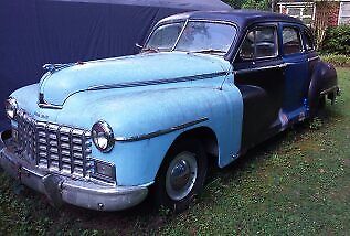 1949 1/2 Dodge D-24 4 DR Sedan First Series w/ Suicide Drs Fluid Drive 46 47 48 1949 Dodge Other