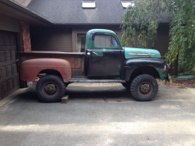 1949 / 1951 Ford F1 Authentic 4X4 pickup truck 1949 Ford F-100