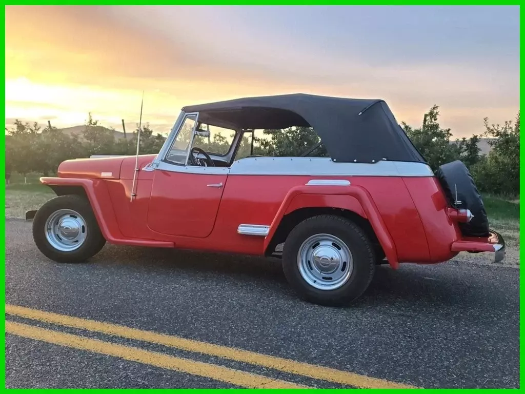 1949 Jeep Willys Restored 2dr Convertible Stock Number 399132