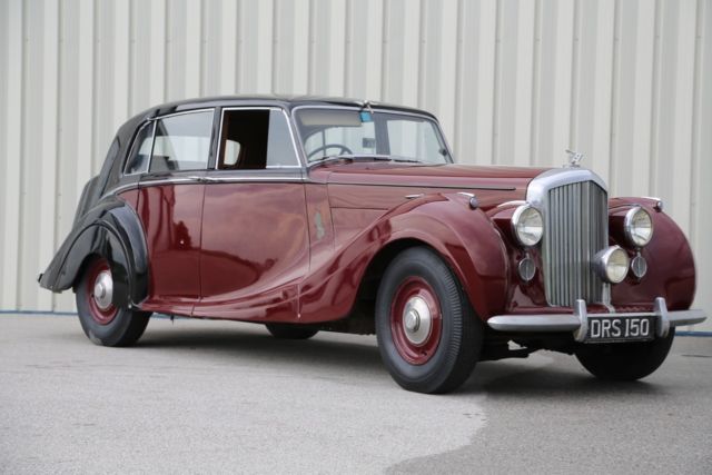 1949 Bentley MKIV HJ Mulliner Aluminum Coach Bodied from Jack Barclay London 1949 Bentley IV