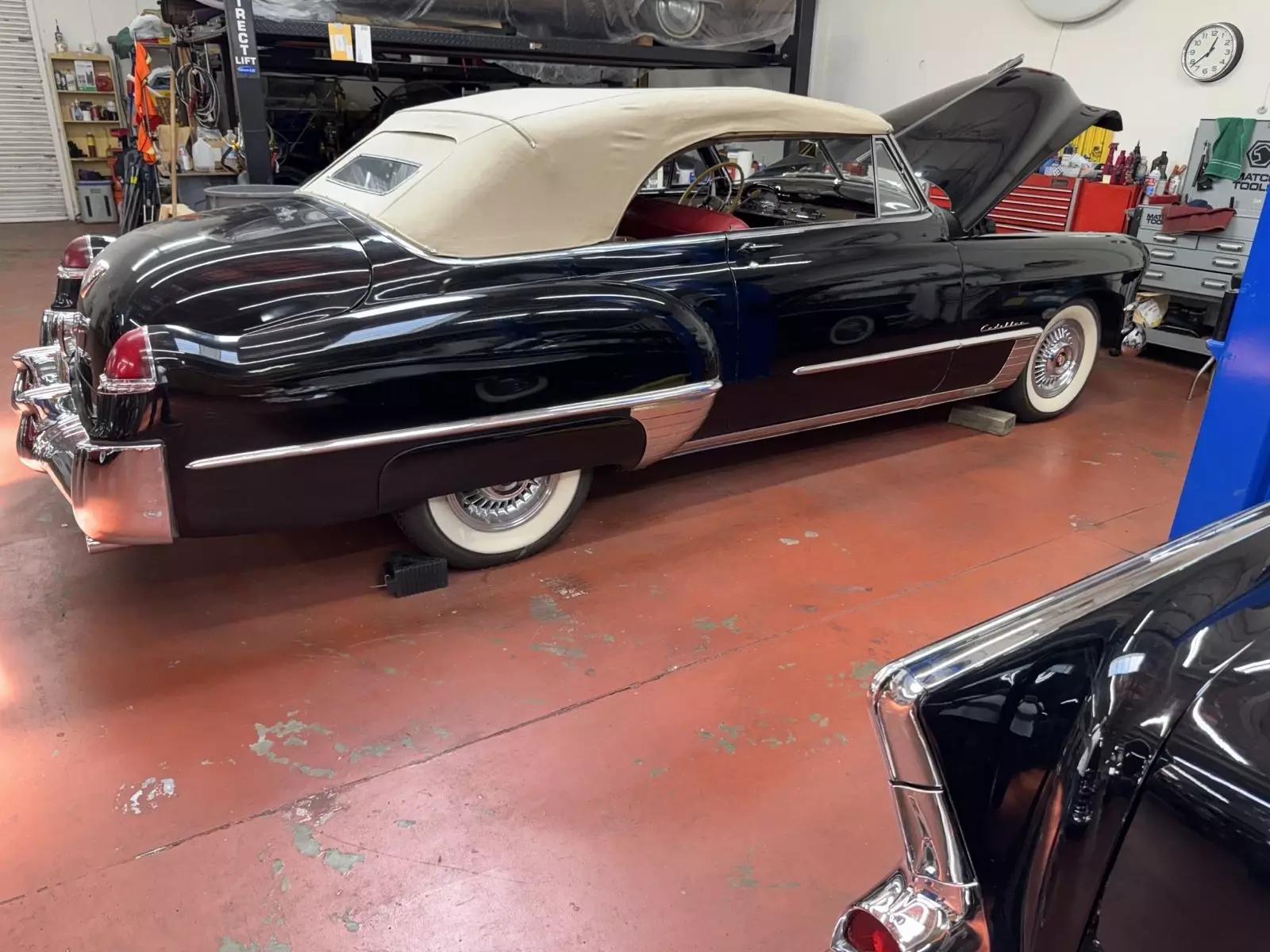1949 Cadillac 62 Convertible RED LEATHER