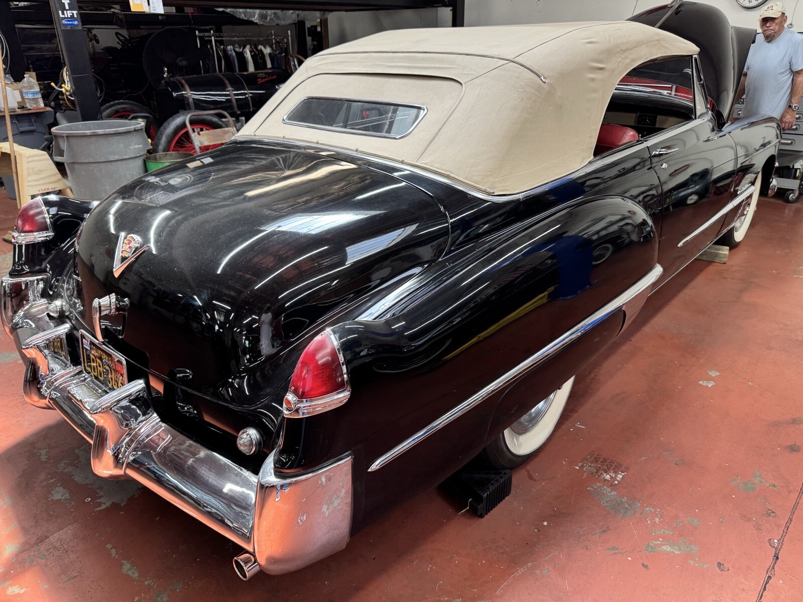 1949 Cadillac 62 Convertible RED LEATHER - photo 9