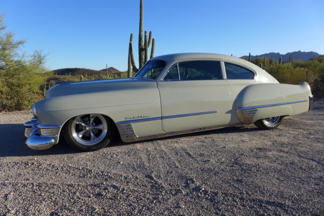 1949 Cadillac Sedanette Show Car with 6500 miles AC AT Air Ride Full Leather 1949 Cadillac Sedanette Leather