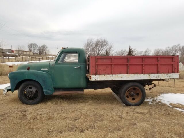 1949 Chevrolet 1 1/2 TON DUMP WHEAT 6400 TRUCK DUALLY PROJECT KANSAS - photo 2