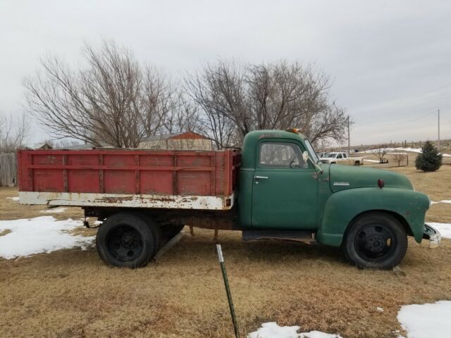 1949 Chevrolet 1 1/2 TON DUMP WHEAT 6400 TRUCK DUALLY PROJECT KANSAS - photo 3