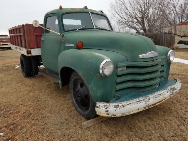 1949 Chevrolet 1 1/2 TON DUMP WHEAT 6400 TRUCK DUALLY PROJECT KANSAS - photo 4