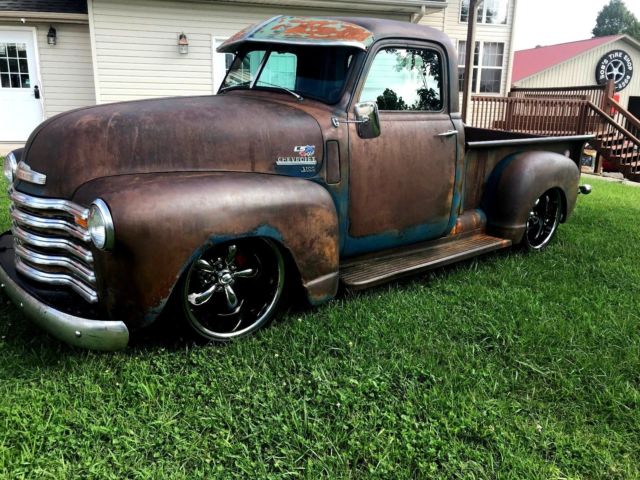 1949-Chevrolet-3100-C-10-Hot-Rod-Street-Rat-Rod-Chevy-Pickup-Truck-Slammed-Shop 1949 Chevrolet C-10