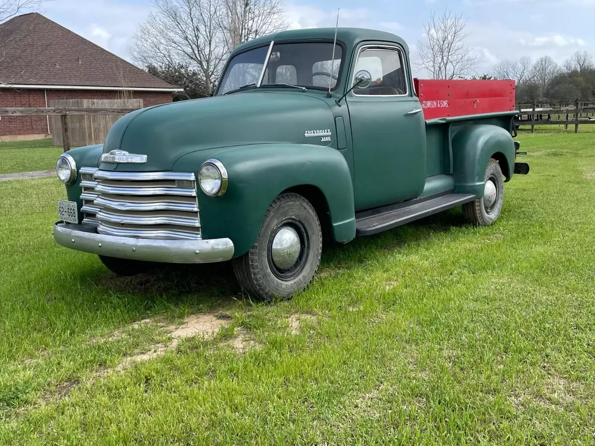 1949 Chevrolet 3600 Thriftmaster 5 Window Pickup 1949 Chevrolet Other Pickups