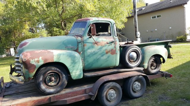 1949 CHEVROLET CORNER WINDOW PICKUP 3600 LONG BOX 1949 Chevrolet Other Pickups NA