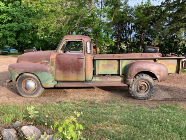 1949 CHEVROLET PICKUP ONE TON 9 FOOT BOX HOIST CORNER WINDOWS 1949 Chevrolet Other Pickups