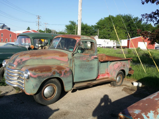 1949 Chevy pickup chevrolet truck low patina rat rod hot rod iowa 47 48 49 50 51 1949 Chevrolet Other Pickups