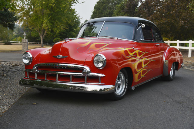 1949 Chevy Styleline Business Coupe Stroker 383 Turbo 350 Mustang II Hot Rod Rat 1949 Chevrolet Styleline Business Coupe