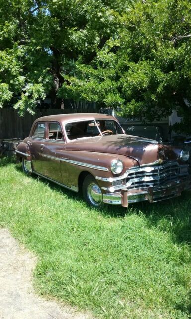 1949 Chrysler New Yorker straight 8 fluid drive trans 1949 Chrysler New Yorker 4 door