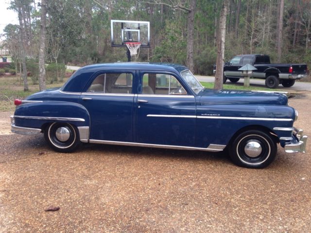 1949 Chrysler Royal original engine and 3 speed, runs great 1949 Chrysler Royal