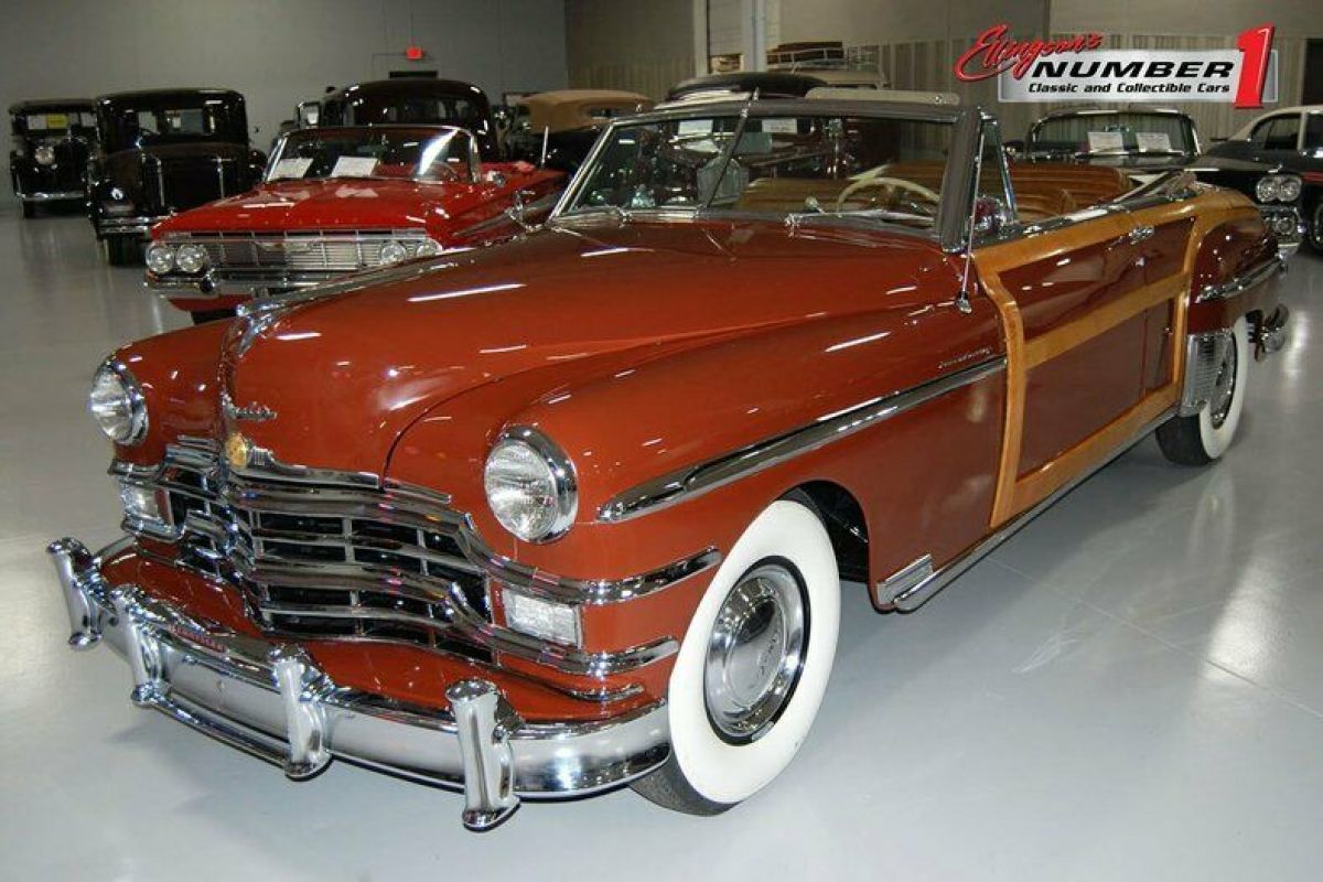 1949 Chrysler Town & Country Woody Convertible - Ellingson Motorcars 1949 Chrysler Town & Country Woody Convertible
