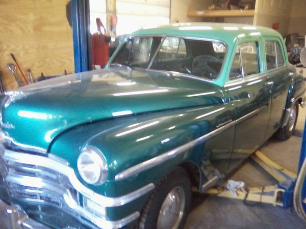 1949 chrysler windsor 4 door 75% done has most parts to finish it 1949 Chrysler windsor