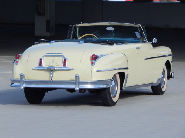 1949 Chrysler Windsor Series Highlander Convertible Fluid Drive Low Mile CA Car - photo 3