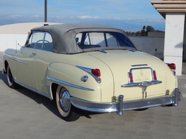1949 Chrysler Windsor Series Highlander Convertible Fluid Drive Low Mile CA Car - photo 7