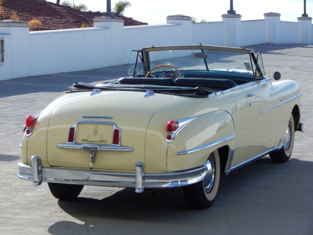1949 Chrysler Windsor Series Highlander Convertible Fluid Drive Low Mile CA Car - photo 9