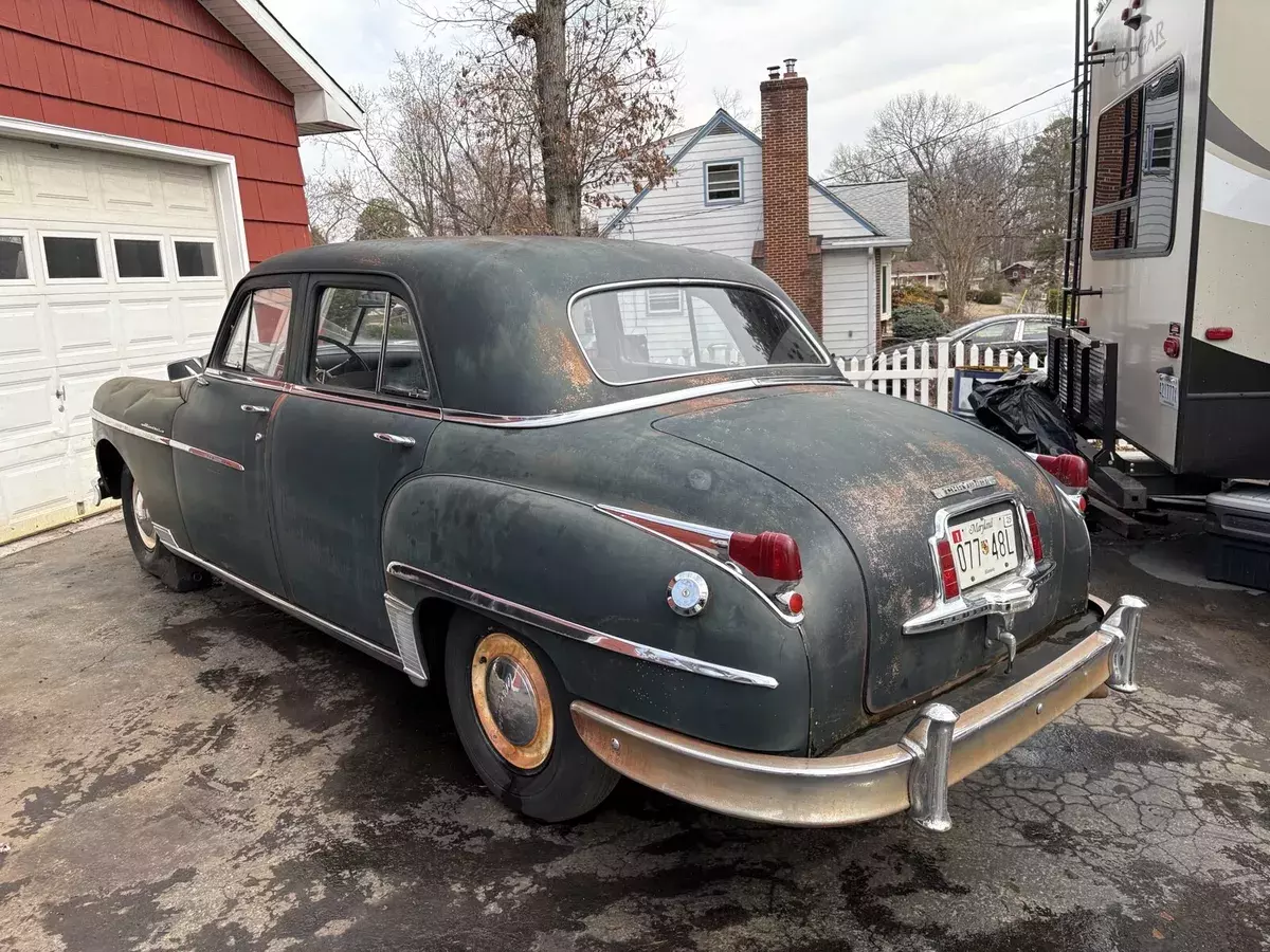 1949 Chrysler Windsor Sedan Green 4 dr 1949 Chrysler Windsor 4 dr