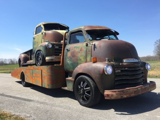 1949 COE Chevrolet cab over engine rat rod hauler patina duramax 5 window wedge 1949 Chevrolet Other Pickups